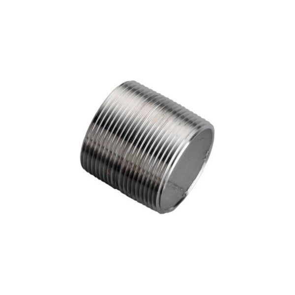 2 In. X 2 In. 304 Stainless Steel Pipe Nipple - 16168 PSI - Sch. 40 - Domestic
